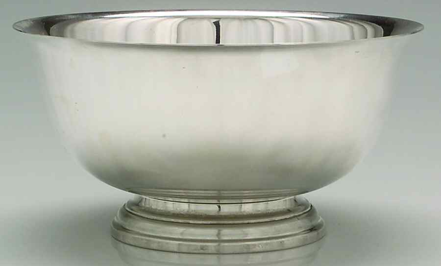Paul Revere Reproductions (Strl, Hllwr) 9" Paul Revere Bowl by International Silver-1