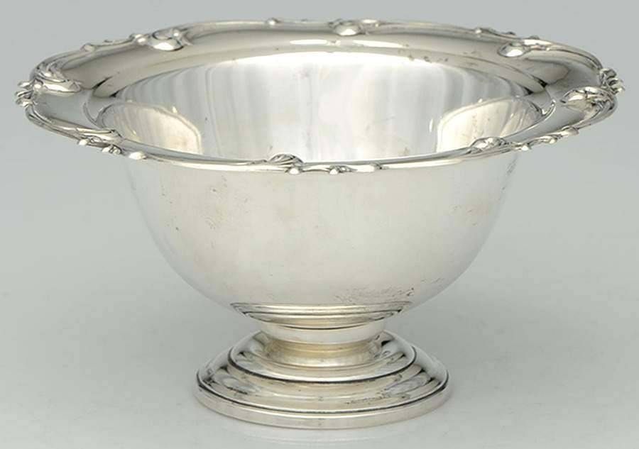 Rhapsody-New (Sterling, 1957, Hollowware) Mayonnaise Bowl by International Silver-1