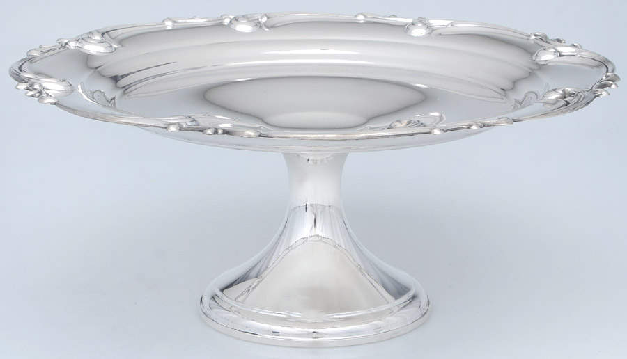 Rhapsody-New (Sterling, 1957, Hollowware) Weighted Compote Centerpiece by International Silver-1