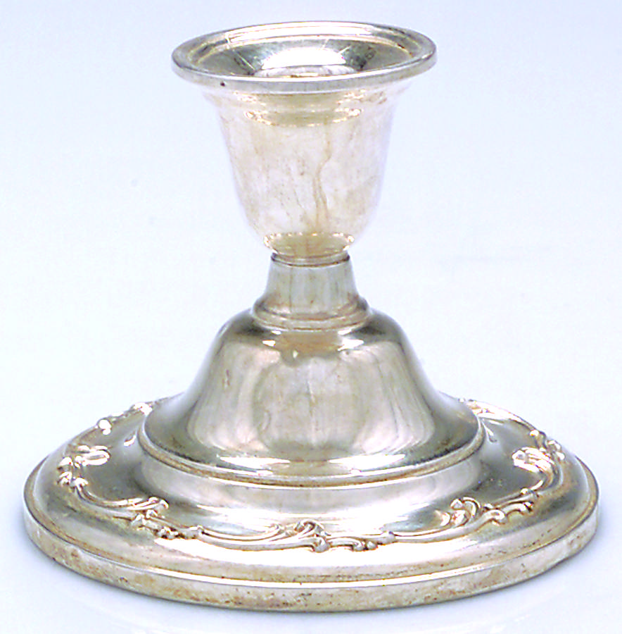 Rhapsody-New (Sterling, 1957, Hollowware) Weighted Candleholder by International Silver-1