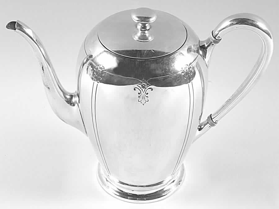 Sedan (Sterling, Hollowware) Coffee Pot by International Silver-1