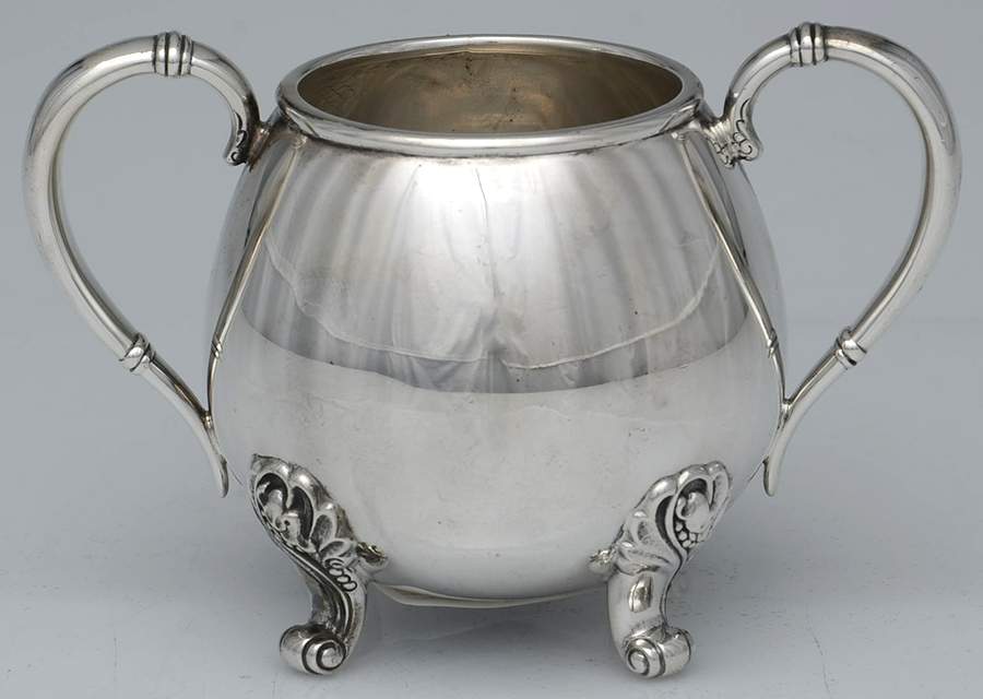 Spring Glory (Sterling, 1942, Hollow, C360) Sugar Bowl No Lid by International Silver-1
