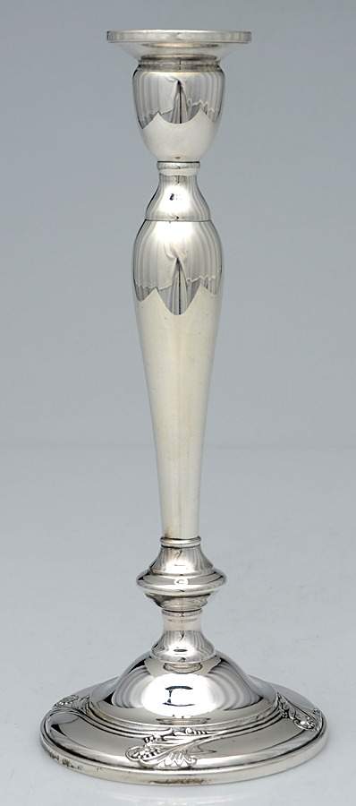 Spring Glory (Sterling, 1942, Hollow, C360) 10" Weighted Candlestick by International Silver-1