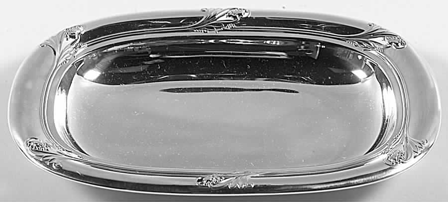Spring Glory (Sterling, 1942, Hollow, C360) One Piece Sterling Asparagus Dish by International Silver-1
