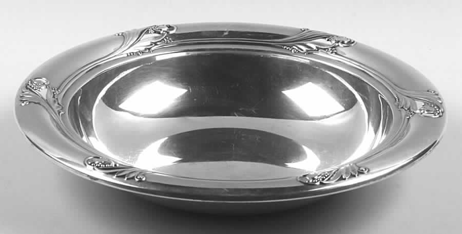 Spring Glory (Sterling, 1942, Hollow, C360) Large Sterling Round Vegetable Bowl by International Silver-1