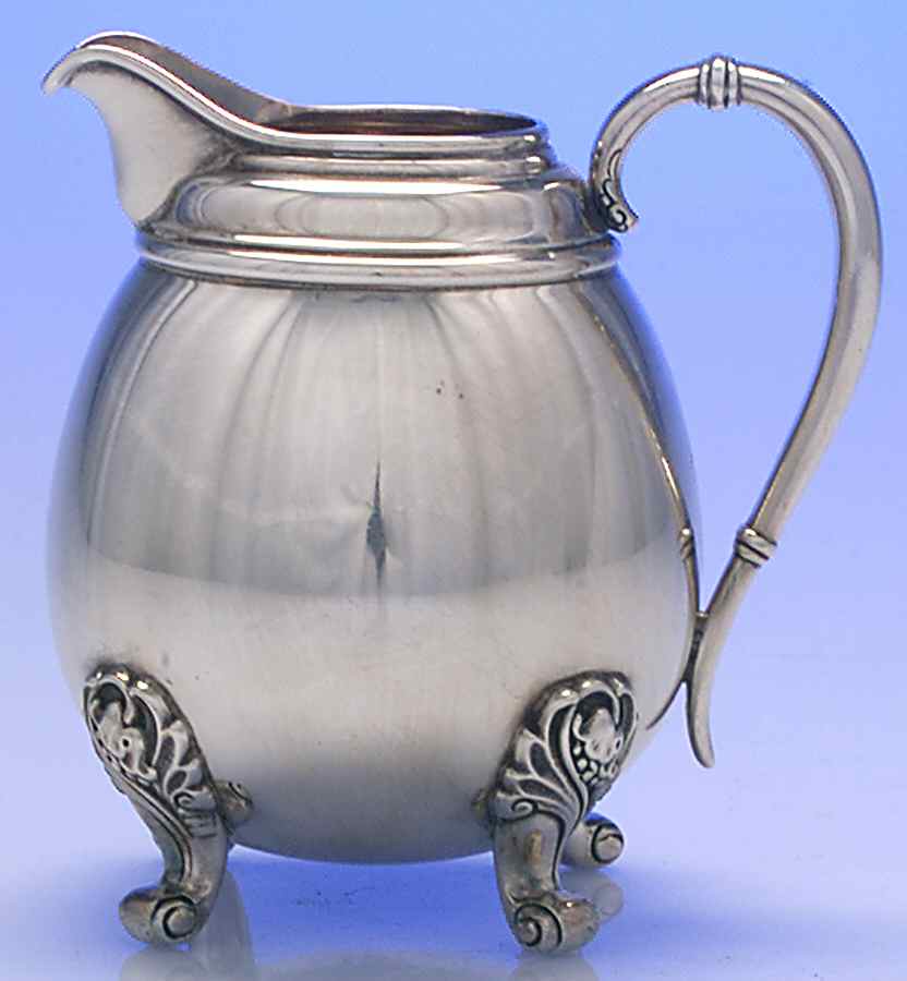 Spring Glory (Sterling, 1942, Hollow, C360) Creamer by International Silver-1