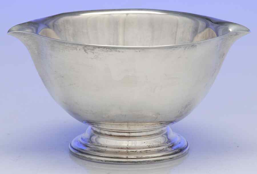 Spring Glory (Sterling, 1942, Hollow, C360) Sterling Gravy Boat No Underplate by International Silver-1