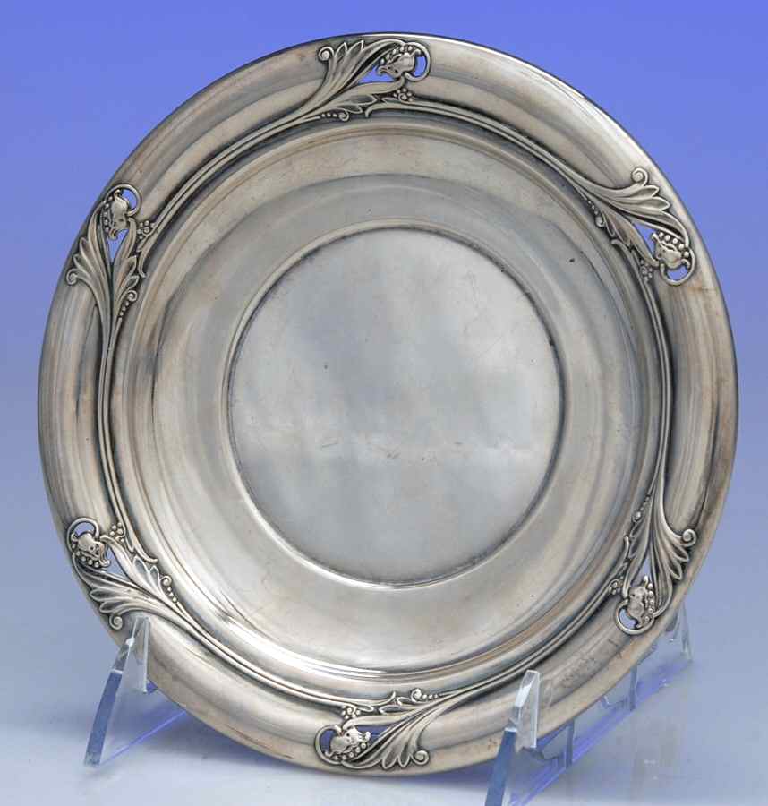 Spring Glory (Sterling, 1942, Hollow, C360) Underplate for Sterling Gravy Boat by International Silver-1