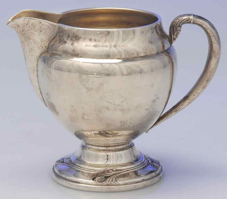Spring Glory (Sterling, 1942, Hollow, C360) Mini Creamer by International Silver-1