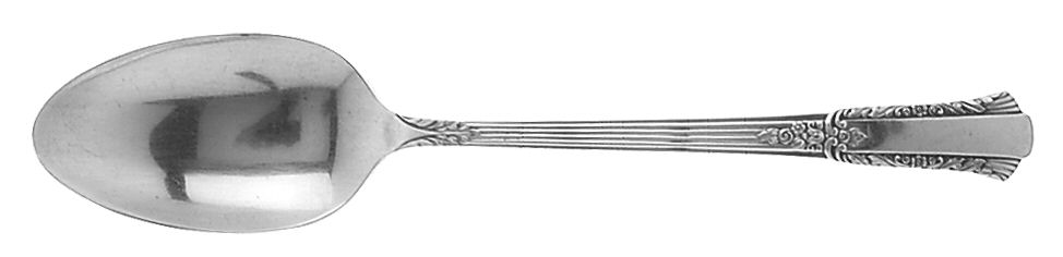 Treasure (Silverplate, 1940, Monograms) Tablespoon (Serving Spoon) by International Silver-1