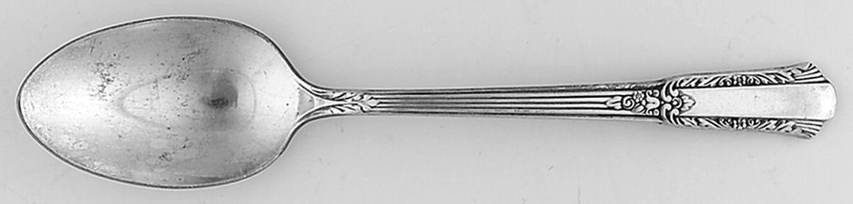 Treasure (Silverplate, 1940, Monograms) Teaspoon by International Silver-1
