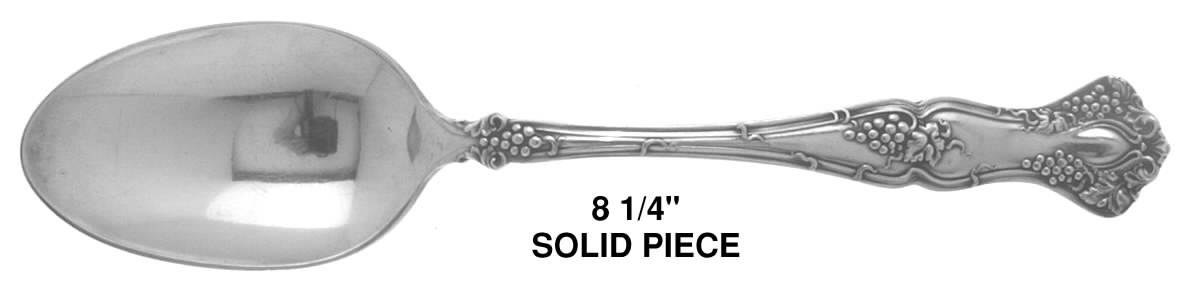 Vintage (Silverplate, 1904, Monograms)  Tablespoon (Serving Spoon) by International Silver-1