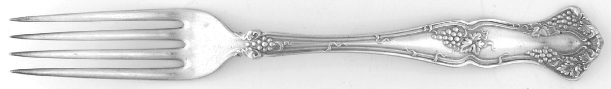 Vintage (Silverplate, 1904, Monograms)  Fork by International Silver-1