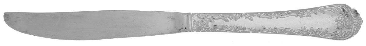 INS284 (SILVERPLATE) Modern Solid Knife by International Silver-1