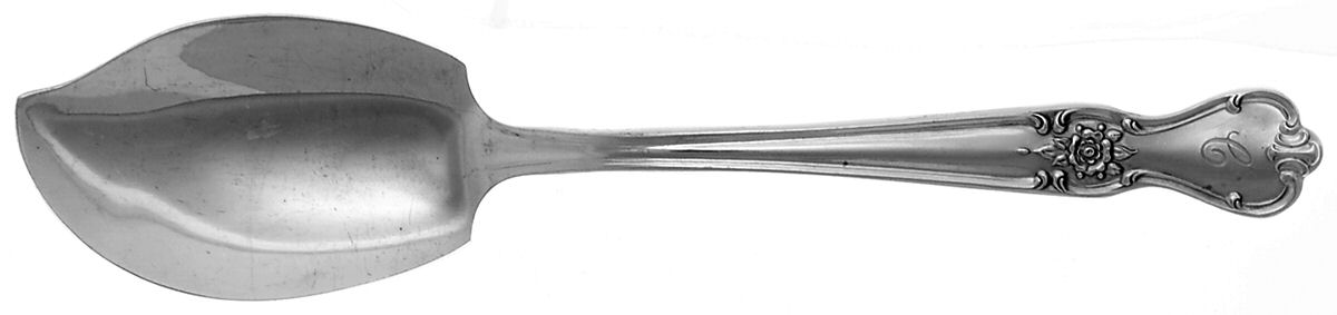 Signature (Silverplate, 1950, Monograms) Large Solid Jelly Server by International Silver-1