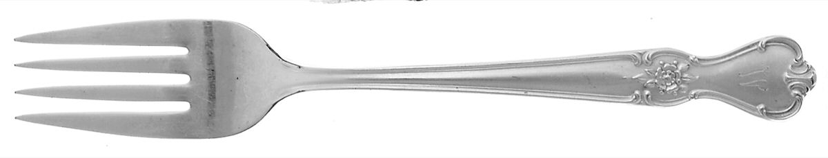 Signature (Silverplate, 1950, Monograms) Individual Salad Fork by International Silver-1