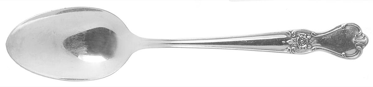 Signature (Silverplate, 1950, Monograms) Place/Oval Soup Spoon by International Silver-1