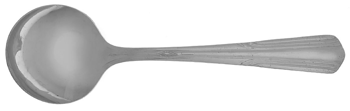 INS285 (STAINLESS) Round Bowl Soup Spoon (Bouillon) by International Silver-1