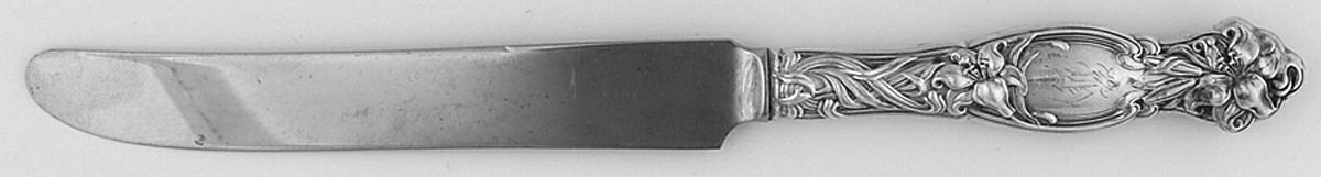 Frontenac (Sterling, Newer) Monogram New French Hollow Knife by International Silver-1
