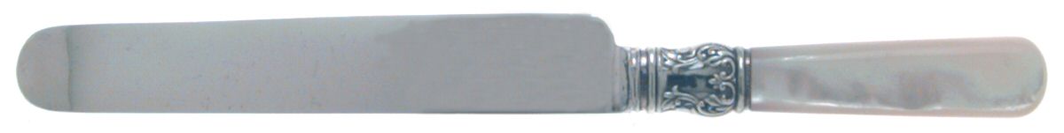 Pearl Handle Flatware 4 (Sterling) Pearl Handle Breakfast Knife by International Silver-1