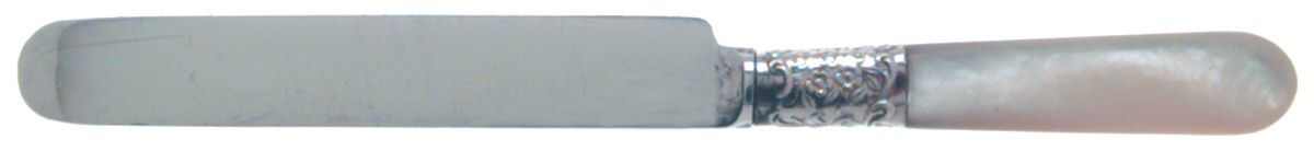 Pearl Handle Flatware 5 (Sterling) Pearl Handle Breakfast Knife by International Silver-1