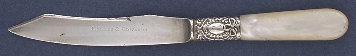 Pearl Handle Flatware 5 (Sterling) Pearl Handle Individual Fruit Knife by International Silver-1