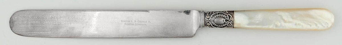 Pearl Handle Flatware 5 (Sterling) Old French Hollow Knife by International Silver-1