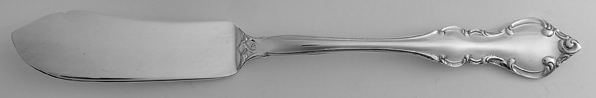 INS287 (SILVERPLATE) Flat Handle Master Butter Knife by International Silver-1