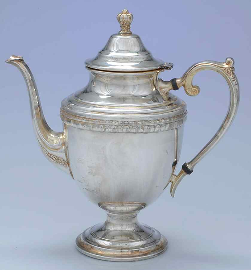 Mayfair (Silverplate, Hollowware) Silverplate Teapot by International Silver-1