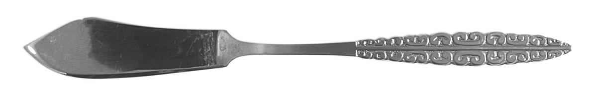 INS290 (STAINLESS) Flat Handle Master Butter Knife by International Silver-1