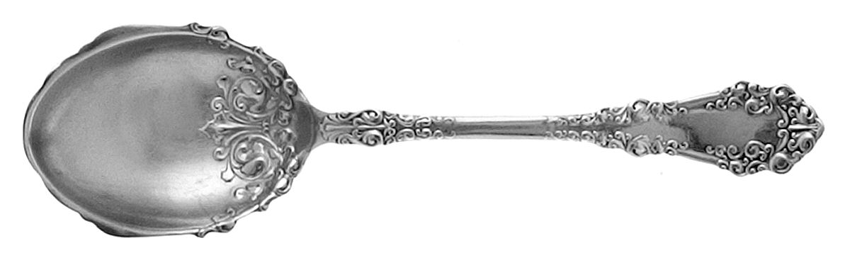 Berkshire (Silverplate, 1897, Monograms) Sugar Spoon by International Silver-1