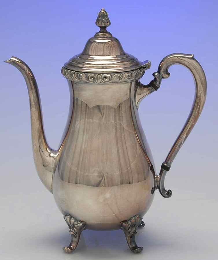 Wickford (Silverplate, Hollowware) Silverplate Coffee Pot by International Silver-1
