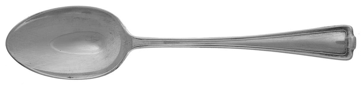 Cromwell (Silverplate, 1912, Monograms) Tablespoon (Serving Spoon) by International Silver-1