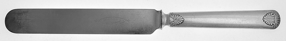INS291 (SILVERPLATE) Blunt Solid Knife by International Silver-1
