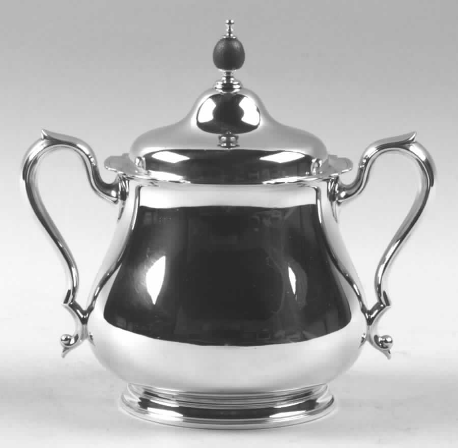 1351e (Sterling, Hollowware) Sugar Bowl & Lid by International Silver-1