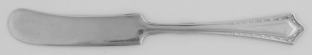 Sharon (Silverplate) Flat Handle Butter Spreader by International Silver-1