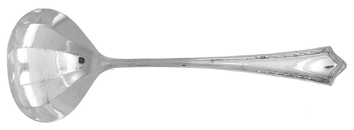 Sharon (Silverplate) Solid Gravy Ladle by International Silver-1