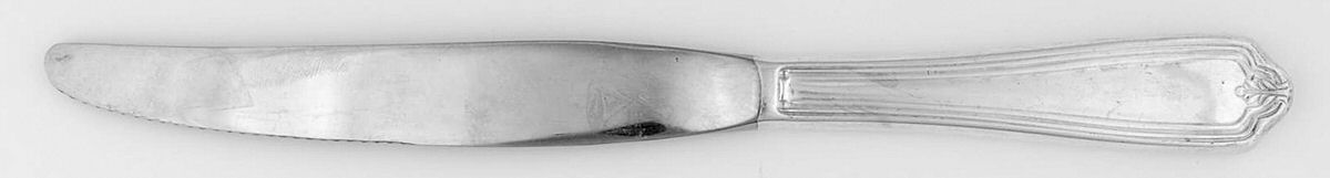 INS295 (SILVERPLATE) Modern Solid Knife by International Silver-1