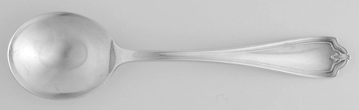 INS295 (SILVERPLATE) Round Bowl Soup Spoon (Gumbo) by International Silver-1