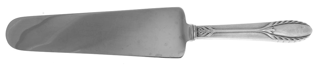 Trousseau (Sterling, 1934) Cake Server with Stainless Blade by International Silver-1