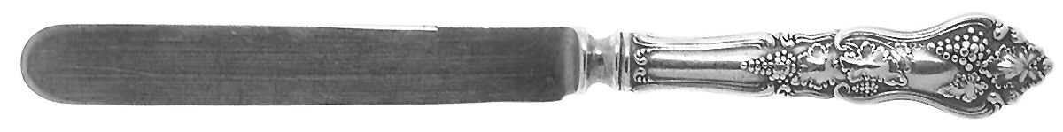 Moselle (Silverplate, 1906, Monograms) Hollow Handle Youth Knife by International Silver-1