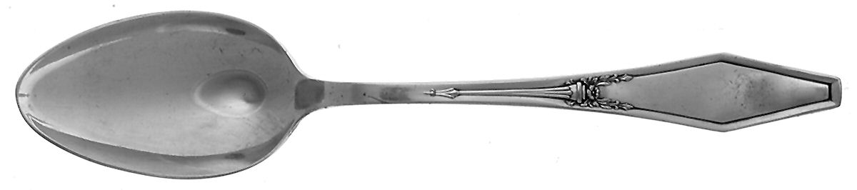 Jamestown (Silverplate, 1916, Monograms) Tablespoon (Serving Spoon) by International Silver-1