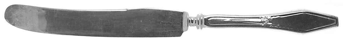 Jamestown (Silverplate, 1916, Monograms) Old French Solid Knife by International Silver-1