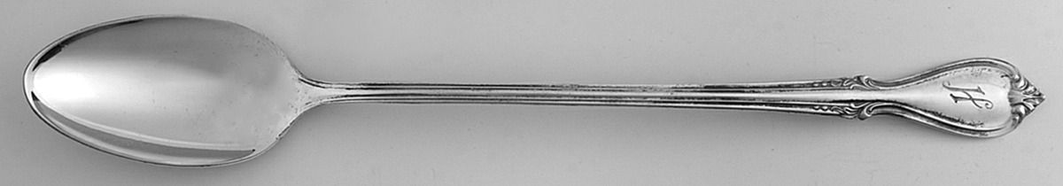 Memory (Silverplate, 1952, Monograms) Iced Tea Spoon by International Silver-1
