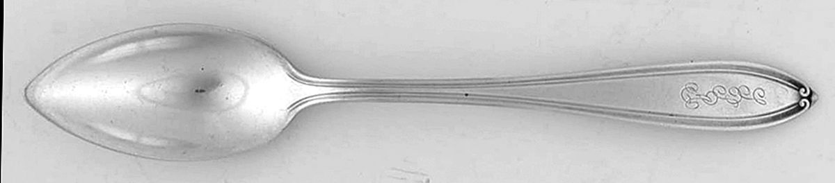 Old English (Sterling, 1917) Fruit/Orange Spoon by International Silver-1
