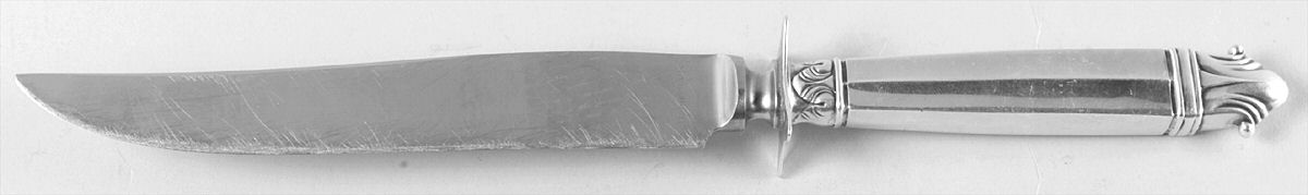 INS300 (STERLING) Small Steak Carving Knife with Stainless Blade by International Silver-1