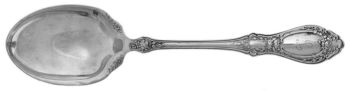 Sharon (Silverplate, 1910, Monograms) Sugar Spoon by International Silver-1