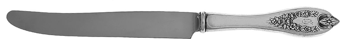 Old Colony (Silverplate, 1911, Monograms) New French Hollow Knife by International Silver-1