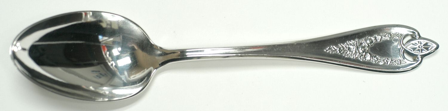 Old Colony (Silverplate, 1911, Monograms) Tablespoon (Serving Spoon) by International Silver-1