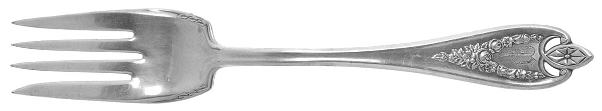 Old Colony (Silverplate, 1911, Monograms) Individual Salad Fork by International Silver-1